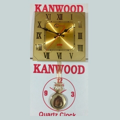 Bộ lắc 5 món kích thước 28cm số la mã. kim trôi Kanwood