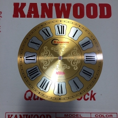 Bộ lắc 5 món mặt số bông 16cm số la mã máy kim trôi Kanwood