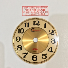 Bộ 4 món mặt số 9,8cm số học trò