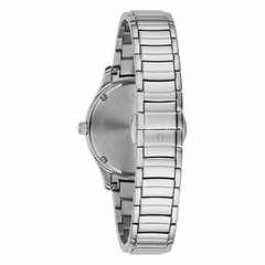 Đồng hồ nữ mặt số bằng thép không gỉ màu đen Bulova