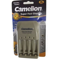 Bộ sạc nhanh 2 giờ tự ngắt Camelion BC-0905A kèm 2 pin Camelion AA2700mAh