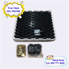 Combo 100 Máy đồng hồ Taiwan HQ3268 trục 5mm Quartz kèm kim số 14 (dài 08cm)