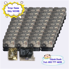 Combo 100 máy đồng hồ kim giật M2188 trục 5mm loại thường kèm kim số 03 dài 8cm