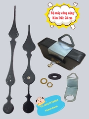 Bộ máy công cộng chạy kim lớn dài 28cm (20cm)