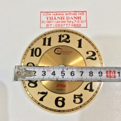 Bộ 4 món mặt số 9,8cm số học trò