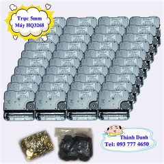 Combo 100 Máy đồng hồ Taiwan HQ3268 trục 5mm Quartz kèm kim số 14 (dài 08cm)