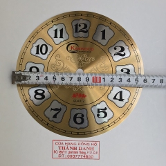 Bộ 4 món mặt số 16cm bông số học trò
