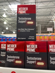 Viên uống tăng cường testosterone cho nam giới Weider Prime Testosterone Support (mua hộ)