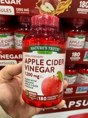 Viên uống giấm táo Nature's Truth Apple Cider Vinegar 1200mg (mua hộ)