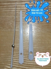 Máy đồng hồ treo tường kim trôi Kanwood trục 18 kim riêng tùy chọn.