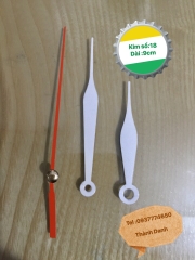 Máy đồng hồ treo tường kim trôi Kanwood trục 5mm xịn, kim riêng tùy chọn.