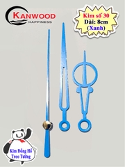 Bộ kim số 30 Xanh dài 8cm