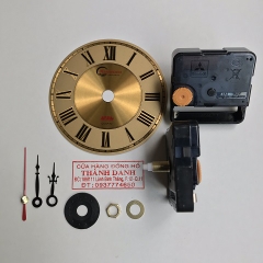 Bộ 3 món mặt số 9,8cm số la mã