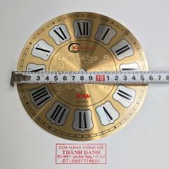 Bộ 3 món mặt số 16cm bông số la mã