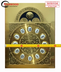 Mặt số tủ đứng Vuông 30x40cm-China Bông Hột ngọc