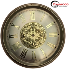 Mặt số tủ đứng tròn 33,5cm - Korea Hoa văn Số đồng xịn