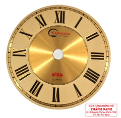 Mặt số thiếc tròn 20cm Số La mã
