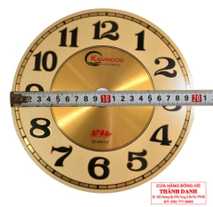 Mặt số thiếc tròn 20cm số Học trò