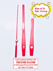 Bộ kim số 31 dài 13,5cm (11,5cm)