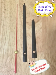 Bộ kim số 77 dài 13cm (11cm)