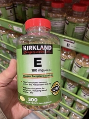 Viên uống sáng da Kirkland E 180mg (400 IU) (mua hộ)