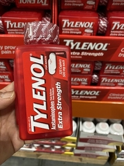 Viên giảm đau hạ sốt Tylenol Acetaminophen Extra Strength 500mg (mua hộ)