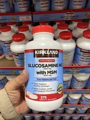Viên uống hỗ trợ xương khớp Kirkland Glucosamine HCl 1500mg (mua hộ)