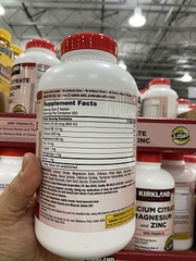 Viên uống hỗ trợ xương khớp Kirkland Calcium Citrate Magnesium and Zinc (mua hộ)