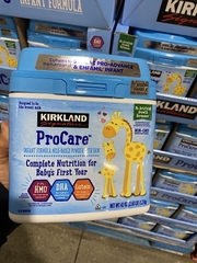 Sữa bột cho bé 0-12 tháng Kirkland Signature Procare Non-GMO Infant 1.2kg (mua hộ)