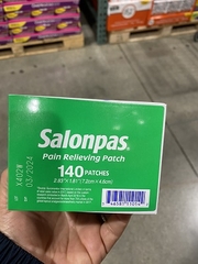 Cao dán giảm đau Salonpas Pain Relieving Patch (mua hộ)