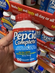 Viên ngậm giảm đau bao tử, ợ nóng Pepcid Complete (mua hộ)