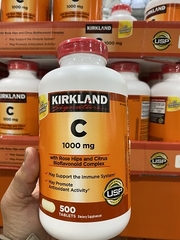 Viên uống bổ sung Kirkland Vitamin C 1000mg (mua hộ)