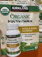 Viên uống bổ sung đa vitamin hữu cơ Kirkland Signature Organic Multivitamin (mua hộ)