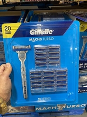 Dao cạo râu Gillette Mach 3 Turbo 3D (mua hộ)