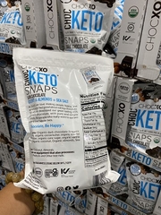 Socola Keto ChocXO Dark Chocolate Coconut and Almond Keto Snaps 420g (mua hộ)