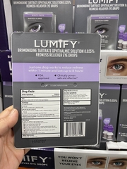 Nhỏ mắt Lumify Redness Reliever Eye Drops 15ml (set 2 chai) (mua hộ)