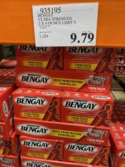 Kem xoa bóp giảm đau Bengay Ultra Strength 113g (mua hộ)