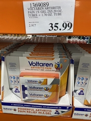 Gel giảm đau Voltaren Arthritis Pain 50g (set 3 tuýp) (mua hộ)