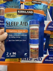 Viên uống hỗ trợ giấc ngủ Kirkland Sleep Aid 25mg (mua hộ)