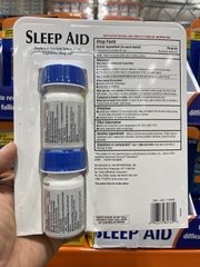 Viên uống hỗ trợ giấc ngủ Kirkland Sleep Aid 25mg (mua hộ)