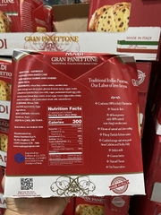 Bánh mì nho khô truyền thống Ý The Original Madi Gran Panettone 1kg (mua hộ)