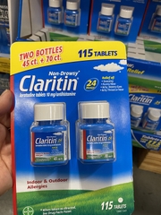 Viên chống dị ứng Non-Drowsy Claritin RediTabs 10 mg (mua hộ)