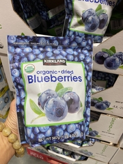 Việt quất sấy khô Kirkland Organic Dried Blueberries (mua hộ)