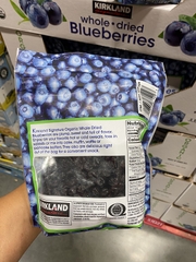 Việt quất sấy khô Kirkland Organic Dried Blueberries (mua hộ)