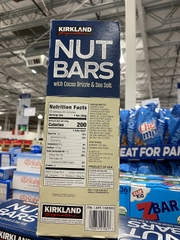 Bánh mix các loại đậu hạt Kirkland Signature Nut Bars (mua hộ)