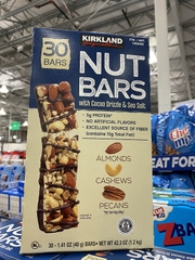 Bánh mix các loại đậu hạt Kirkland Signature Nut Bars (mua hộ)