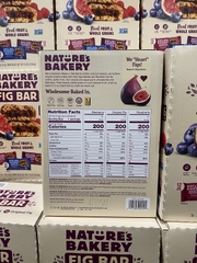 Bánh mì nướng nhân mứt trái cây Nature s Bakery Fig Bar Variety Pack (mua hộ)