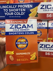 Viên uống ngừa cảm cúm Zicam Cold Remedy Rapidmelts (mua hộ)