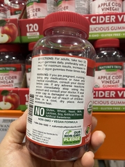 Kẹo dẻo giấm táo Nature’s Truth Apple Cider Vinegar Gummies (mua hộ)