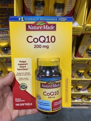 Viên uống hỗ trợ và điều trị tim mạch Nature Made CoQ10 200mg (mua hộ)